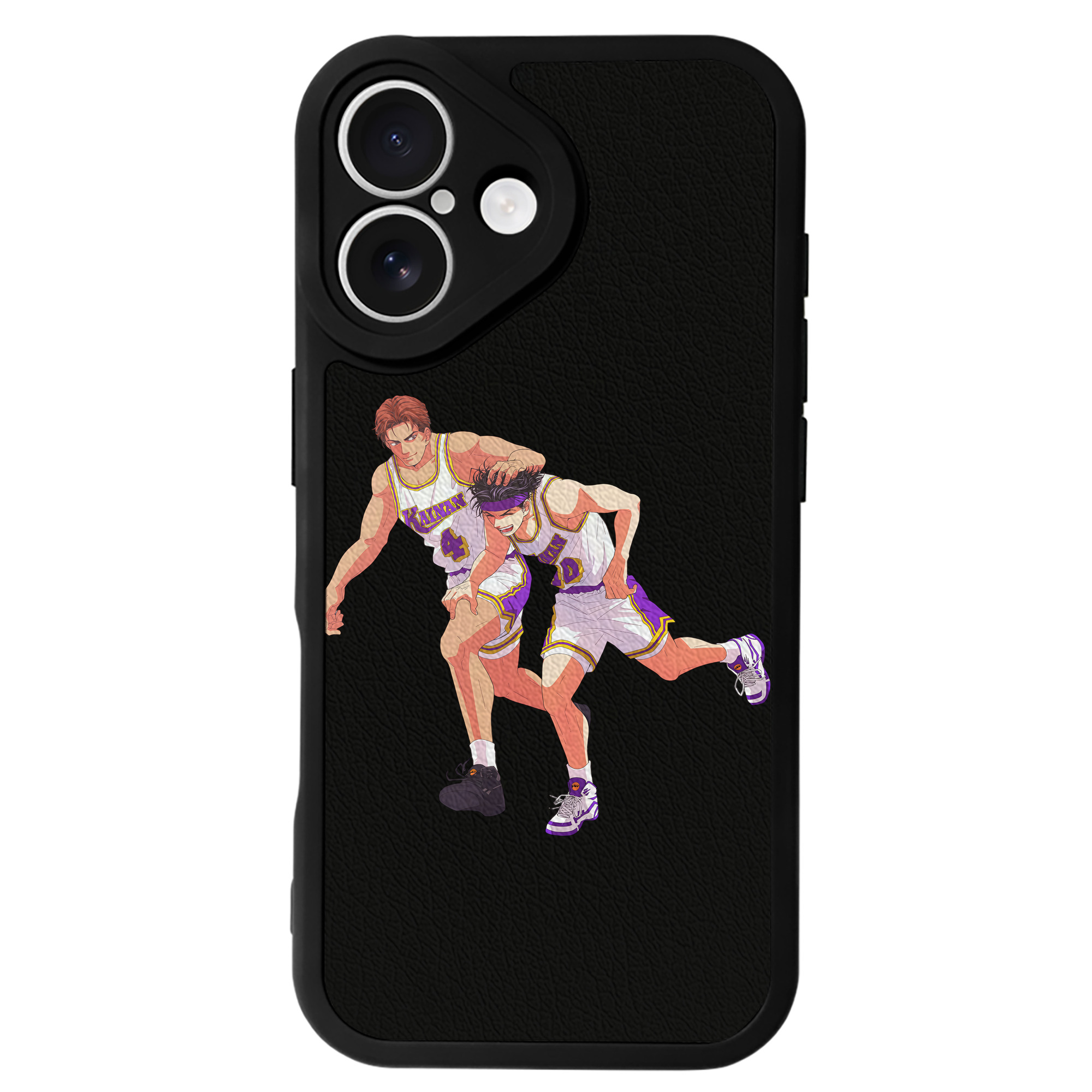 （画像用） SLAM DUNK／スラムダンク 【iPhone 16シリーズ対応】シリコンスマホケース（レザー調） 材質：シリコン